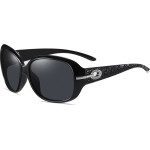Techsuit - Sunglasses Polarized PC (2012) - UV Protection - Black / Gray