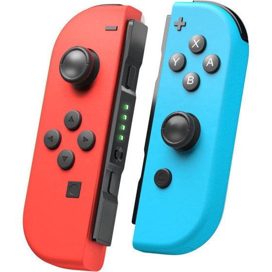 Techsuit - Switch Wireless Controller (THSWC) - with Built-in 360� Joystick, 450mAh, 6 Axis - Red/Blue