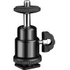Techsuit - Swivel Junnx (BH-2) - for GoPro Action Camera, Adjustable, Tripods, with 1/4'' Screw Compatibility - Black
