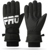 Techsuit - Touchscreen Gloves Pro (OG104) - for Ski, Waterproof, Size L - Black