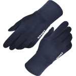 Techsuit - Touchscreen Gloves Suede (ST0009) - PU Leather, Plush Interior - Blue
