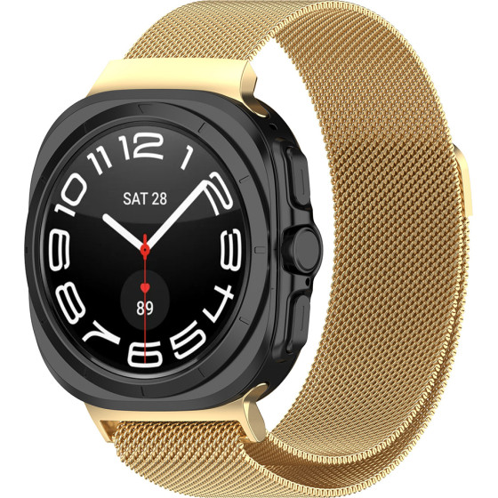 Techsuit - Watchband (W009) - Samsung Galaxy Watch Ultra 47mm - Gold