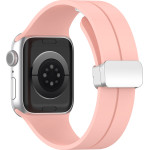 Techsuit - Watchband (W011) - Apple Watch 1/2/3/4/5/6/7/8/9/10/SE/SE 2 (38/40/41/42mm) - Pink