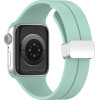 Techsuit - Watchband (W011) - Apple Watch 1/2/3/4/5/6/7/8/9/10/SE/SE 2/Ultra/Ultra 2 (42/44/45/46/49mm) - Teal Green
