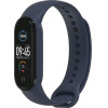 Techsuit - Watchband (W013) - Xiaomi Mi Band 5 / 5 NFC / 6 / 6 NFC / Amazfit Band 5 - Dark Blue