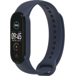Techsuit - Watchband (W013) - Xiaomi Mi Band 5 / 5 NFC / 6 / 6 NFC / Amazfit Band 5 - Dark Blue