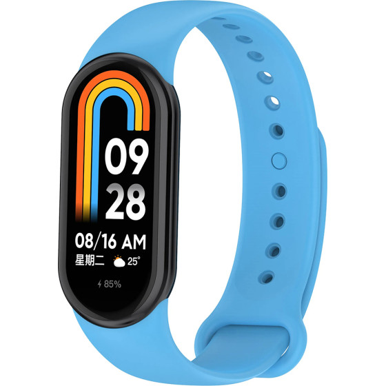 Techsuit - Watchband (W014) - Xiaomi Mi Band 8 / 8 NFC / 9 / 9 NFC - Sky Blue