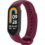Techsuit - Watchband (W014) - Xiaomi Mi Band 8 / 8 NFC / 9 / 9 NFC - Wine Red
