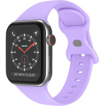 Techsuit - Watchband (W031) - Apple Watch 1/2/3/4/5/6/7/8/9/10/SE/SE 2 (38/40/41/42mm) - Purple