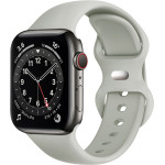 Techsuit - Watchband (W031) - Apple Watch 1/2/3/4/5/6/7/8/9/10/SE/SE 2/Ultra/Ultra 2 (42/44/45/46/49mm) - Gray