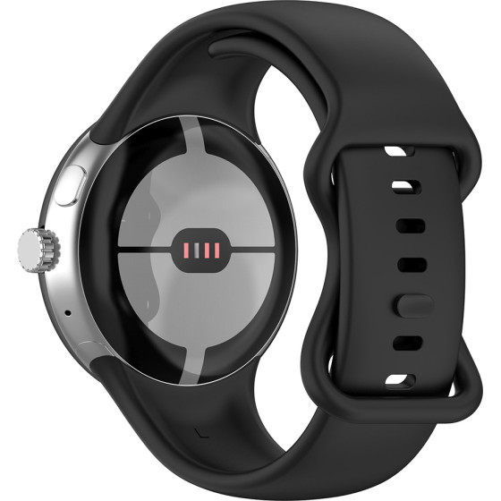 Techsuit - Watchband (W031) - Google Pixel Watch / Watch 2 / Watch 3 41mm - Black