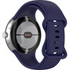 Techsuit - Watchband (W031) - Google Pixel Watch / Watch 2 / Watch 3 41mm - Navy Blue