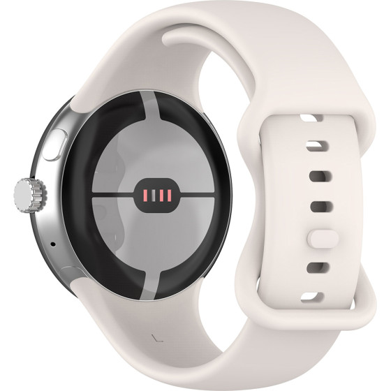 Techsuit - Watchband (W031) - Google Pixel Watch 3 45mm - Creamy White