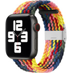Techsuit - Watchband (W032) - Apple Watch 1/2/3/4/5/6/7/8/9/10/SE/SE 2 (38/40/41/42mm) - Colorful Pink
