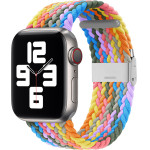 Techsuit - Watchband (W032) - Apple Watch 1/2/3/4/5/6/7/8/9/10/SE/SE 2 (38/40/41/42mm) - Heartbeat Purple