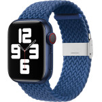Techsuit - Watchband (W032) - Apple Watch 1/2/3/4/5/6/7/8/9/10/SE/SE 2/Ultra/Ultra 2 (42/44/45/46/49mm) - Atlantic Blue