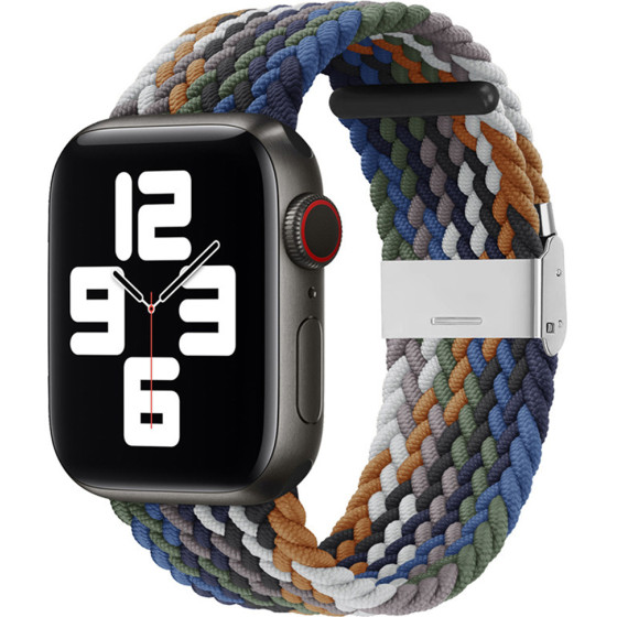 Techsuit - Watchband (W032) - Apple Watch 1/2/3/4/5/6/7/8/9/10/SE/SE 2/Ultra/Ultra 2 (42/44/45/46/49mm) - Cowboy Green