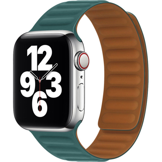 Techsuit - Watchband (W035) - Apple Watch 1/2/3/4/5/6/7/8/9/10/SE/SE 2/Ultra/Ultra 2 (42/44/45/46/49mm) - Turquoise