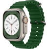 Techsuit - Watchband (W038) - Apple Watch 1/2/3/4/5/6/7/8/9/10/SE/SE 2 (38/40/41/42mm) - Army Green