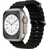 Techsuit - Watchband (W038) - Apple Watch 1/2/3/4/5/6/7/8/9/10/SE/SE 2/Ultra/Ultra 2 (42/44/45/46/49mm) - Black