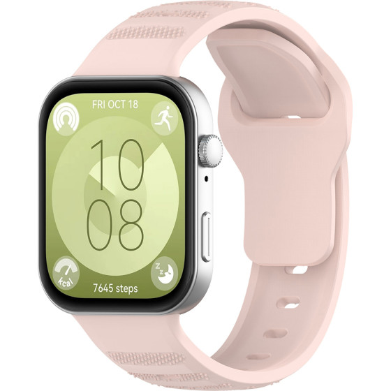 Techsuit - Watchband (W050) - Huawei Watch Fit 3 - Pink