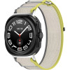 Techsuit - Watchband (W054) - Samsung Galaxy Watch Ultra 47mm - Yellow / Gray