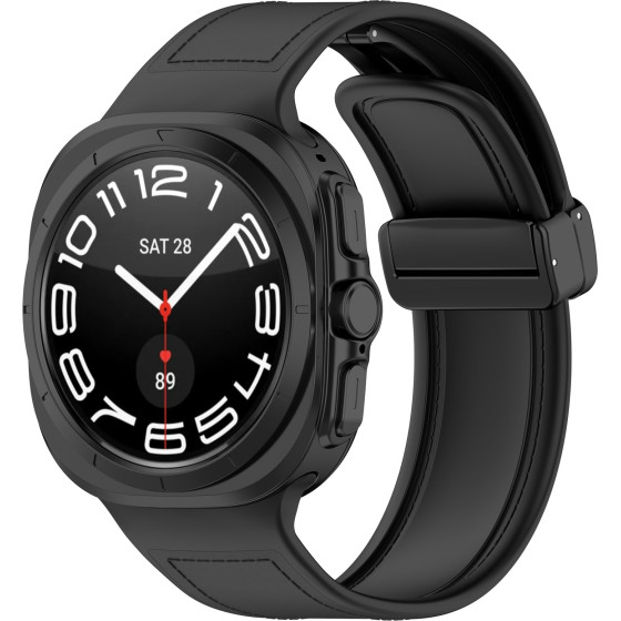 Techsuit - Watchband (W056) - Samsung Galaxy Watch Ultra 47mm - Black