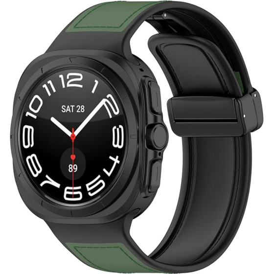 Techsuit - Watchband (W056) - Samsung Galaxy Watch Ultra 47mm - Green