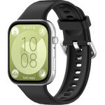 Techsuit - Watchband (W061) - Huawei Watch Fit 3 - Black