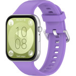 Techsuit - Watchband (W061) - Huawei Watch Fit 3 - Purple