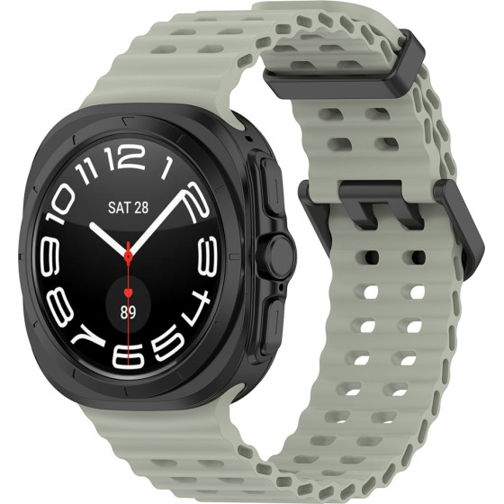 Techsuit - Watchband (W062) - Samsung Galaxy Watch Ultra 47mm - Light Green