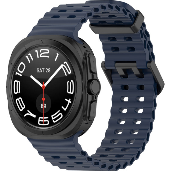 Techsuit - Watchband (W062) - Samsung Galaxy Watch Ultra 47mm - Navy Blue