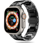 Techsuit - Watchband (W063) - Apple Watch 1/2/3/4/5/6/7/8/9/10/SE/SE 2/Ultra/Ultra 2 (42/44/45/46/49mm) - Black