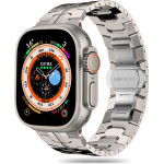 Techsuit - Watchband (W063) - Apple Watch 1/2/3/4/5/6/7/8/9/10/SE/SE 2/Ultra/Ultra 2 (42/44/45/46/49mm) - Titanium
