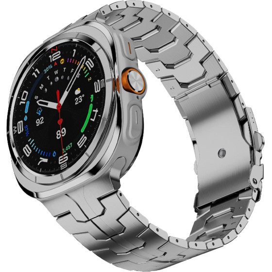 Techsuit - Watchband (W063) - Samsung Galaxy Watch Ultra 47mm - Silvery