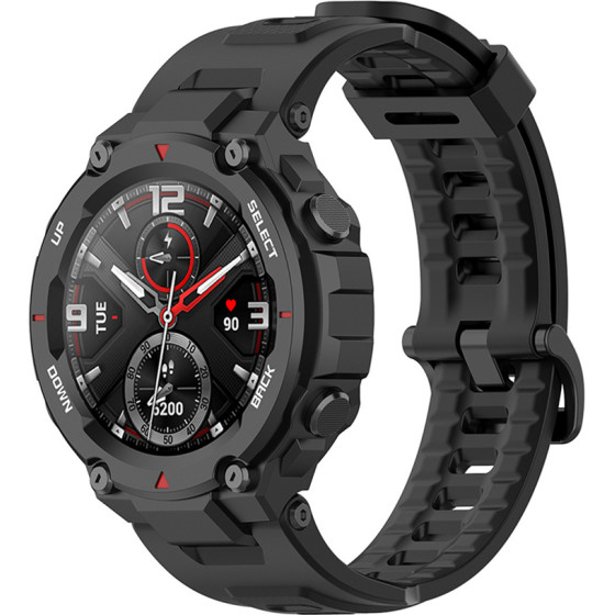 Techsuit - Watchband (W067) - Amazfit T-Rex / T-Rex Pro - Black