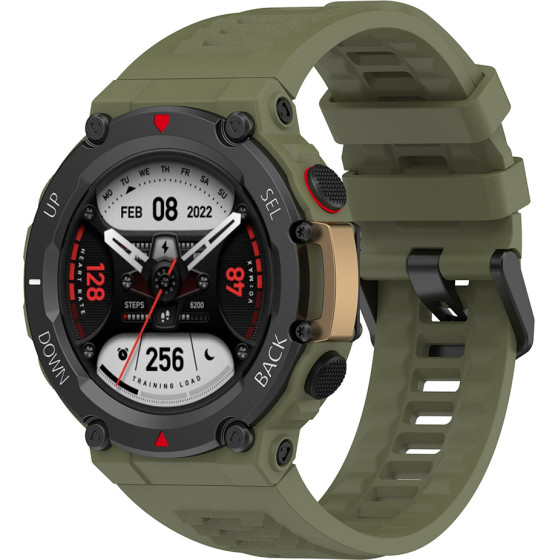 Techsuit - Watchband (W067) - Amazfit T-Rex 2 / 2 Ocean Blue - Dark Green