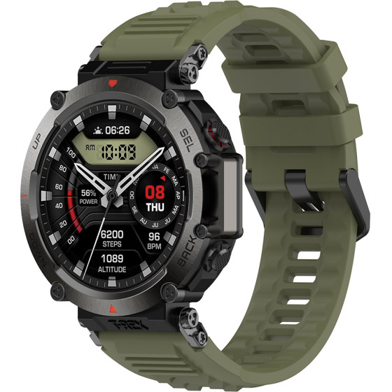 Techsuit - Watchband (W067) - Amazfit T-Rex Ultra - Dark Green