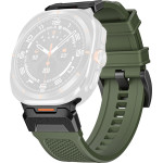 Techsuit - Watchband (W068) - Samsung Galaxy Watch Ultra 47mm - Green / Black