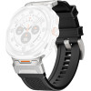 Techsuit - Watchband (W068) - Samsung Galaxy Watch Ultra 47mm - Black / Silver