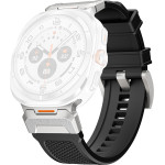 Techsuit - Watchband (W068) - Samsung Galaxy Watch Ultra 47mm - Black / Silver