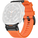 Techsuit - Watchband (W068) - Samsung Galaxy Watch Ultra 47mm - Orange / Black
