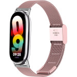 Techsuit - Watchband 15mm (W022) - Xiaomi Mi Band 8 / 8 NFC / 9 / 9 NFC - Rose Gold