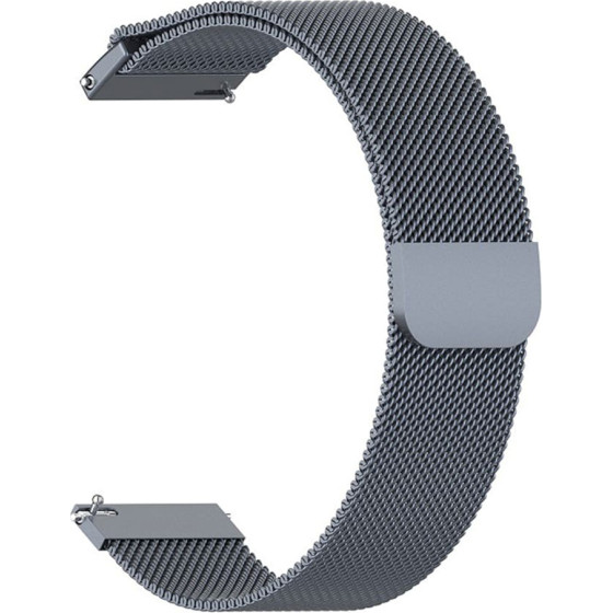 Techsuit - Watchband 18mm (W009) - Huawei Watch GT 4 (41mm)/W1/Honor Watch S1/Garmin Venu 2S/Vivoactive 4S - Blue