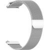 Techsuit - Watchband 18mm (W009) - Huawei Watch GT 4 (41mm)/W1/Honor Watch S1/Garmin Venu 2S/Vivoactive 4S - Silver