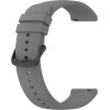 Techsuit - Watchband 20mm (W001) - Samsung Galaxy Watch 4/5/Active 2, Huawei Watch GT 3 (42mm)/GT 3 Pro (43mm) - Gray