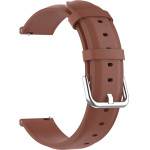 Techsuit - Watchband 20mm (W007PU) - Samsung Galaxy Watch 4/5/Active 2, Huawei Watch GT 3 (42mm)/GT 3 Pro (43mm) - Brown