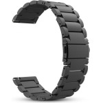 Techsuit - Watchband 20mm (W010) - Samsung Galaxy Watch 4/5/Active 2, Huawei Watch GT 3 (42mm)/GT 3 Pro (43mm) - Black