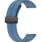 Techsuit - Watchband 20mm (W011) - Samsung Galaxy Watch 4/5/Active 2, Huawei Watch GT 3 (42mm)/GT 3 Pro (43mm) - Blue