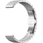 Techsuit - Watchband 20mm (W012) - Samsung Galaxy Watch 4/5/Active 2, Huawei Watch GT 3 (42mm)/GT 3 Pro (43mm) - Silver